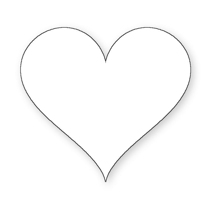 Heart Shaped Sticker