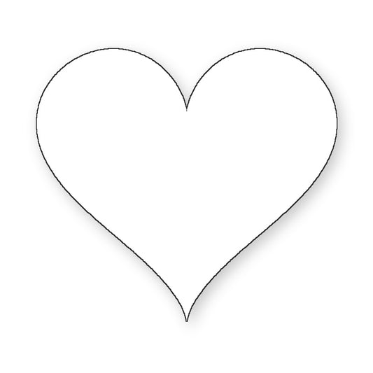 Heart Shaped Sticker