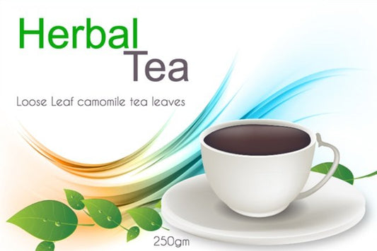 Herbal Tea Packet Label