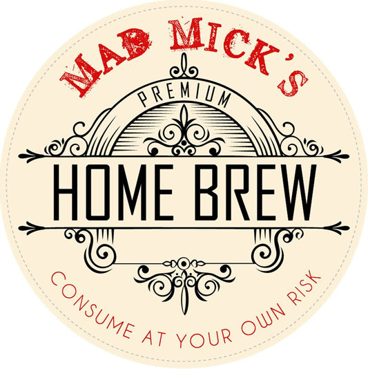 Home Brew Beer Tap Decal