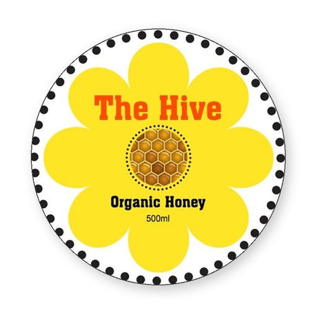 Honey Jar Round Label – product label