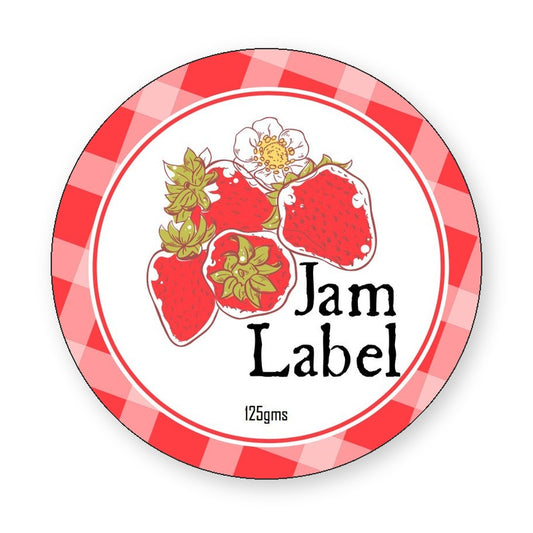 Jam Label – product label