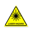 Laser Hazard Warning Sign Sticker