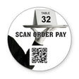 Menu Order Pay  Table Domes