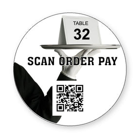 Menu Order Pay  Table Domes