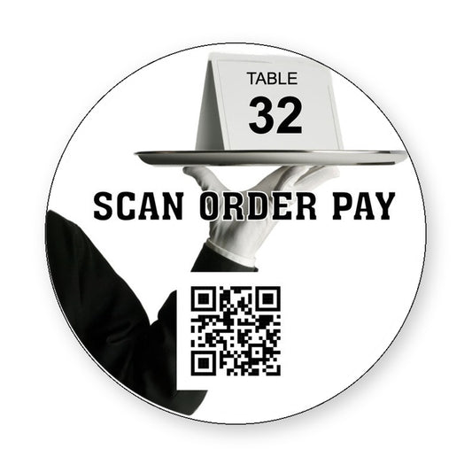 Menu Order Pay  Table Domes