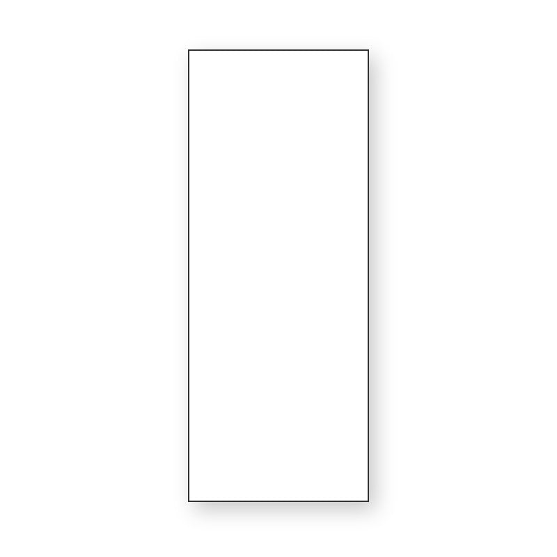 Rectangular Vertical 2.5:1 Sticker