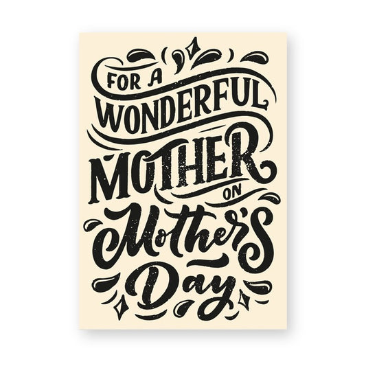 Mothers Day Wine Label
