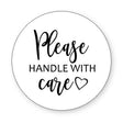 Please Handle With Care Courtesy Label