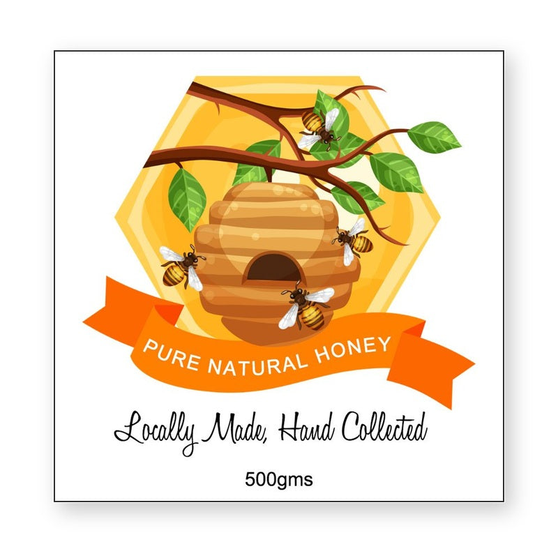 Pure Honey Label – product label