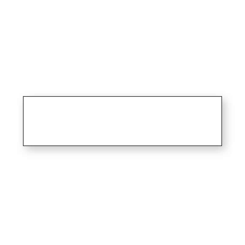 Rectangular Horizontal 4:1 Sticker