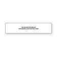 Rectangular Horizontal 4:1 Label VD