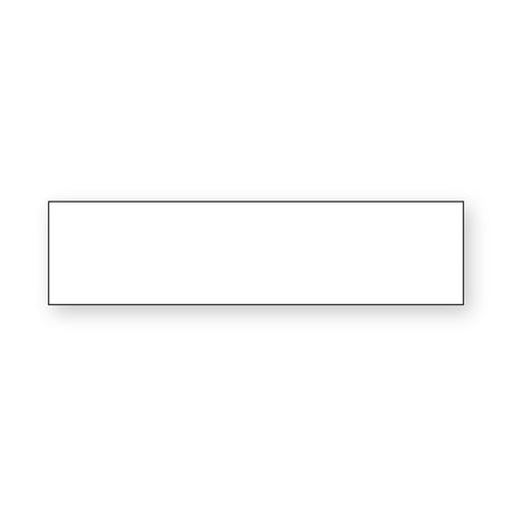 Rectangular Horizontal 4:1 Sticker
