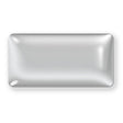 Rectangular Horizontal 2.5:1 Resin Domed Label