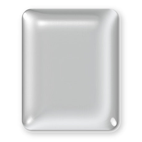 Rectangular Vertical 1.5:1 Resin Domed Label