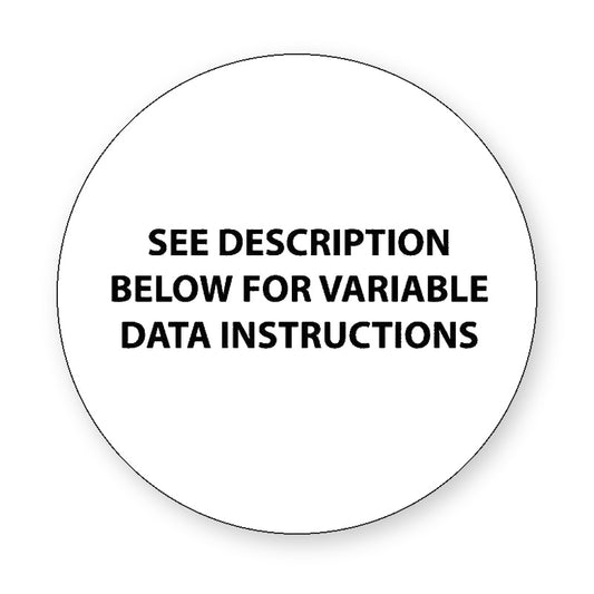Round Label VD