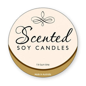 Scented Soy Candle Label – product label