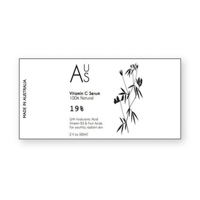 Serum Label – product label