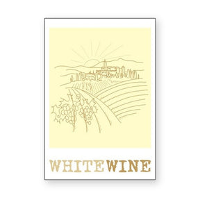 Simple White Wine Label