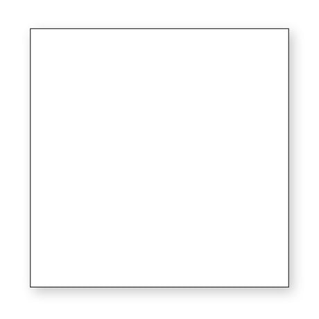 Square Metallic Sticker
