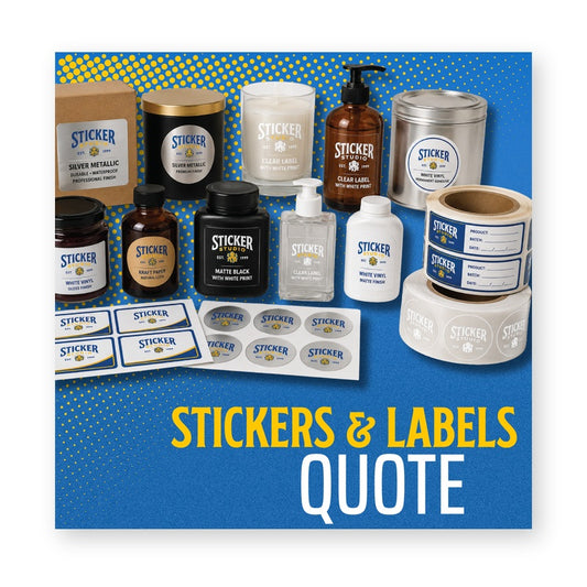 Stickers and Labels Quote