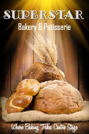 Superstar Bakery and Patisserie Label