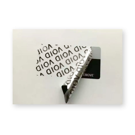 Tamper Evident Void Asset Security Warranty Stickers 40x20mm
