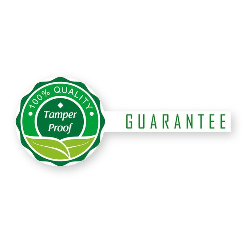 Tamper Proof Lid Label