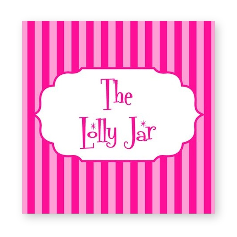 The Lolly Jar Square Label – product label
