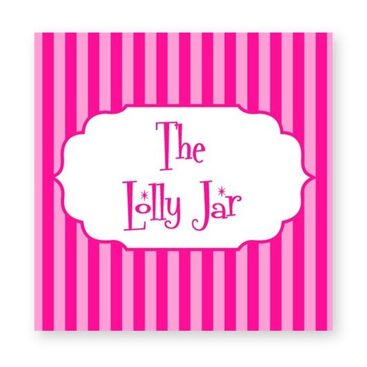 The Lolly Jar Square Label – product label
