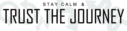 Trust the Journey Bumper Sticker