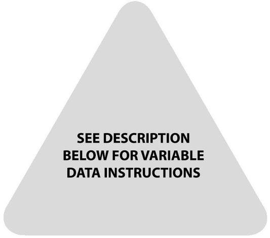 Triangle Label VD
