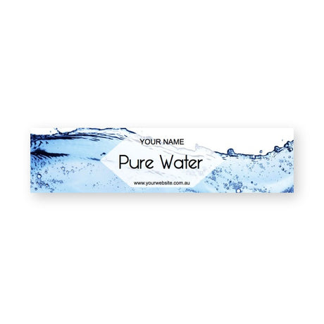 Water Bottle Label – product label