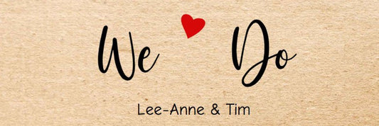 We Do Wedding Label
