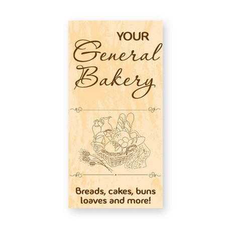 Your General Bakery Label Sticker product label