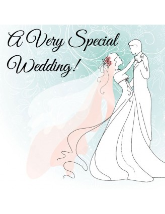 A Very Special Wedding Label