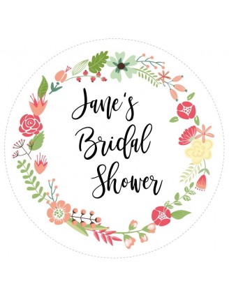 Bridal Shower Label