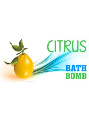 Citrus Bath Bomb Label