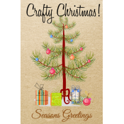 Crafty Christmas Label