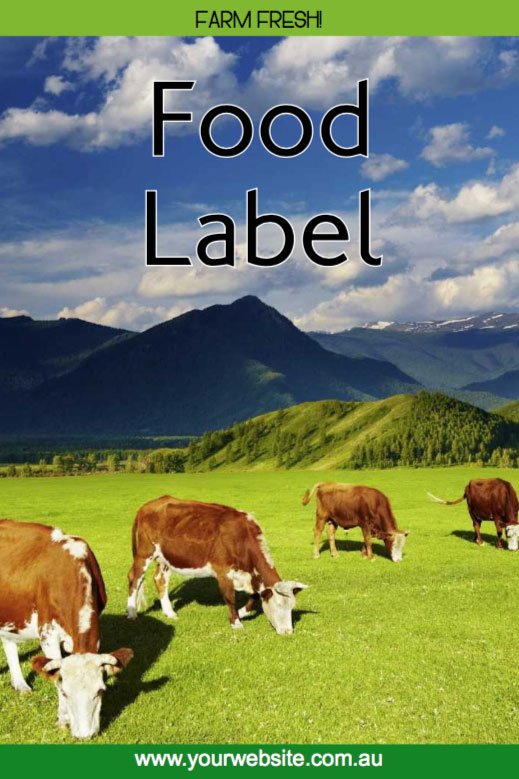 food label expert