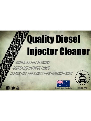 Quality Injector Cleaner Mechanic Label