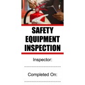 Safety Equipment Inspection sticker