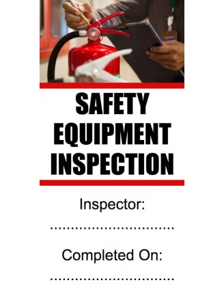 Safety Equipment Inspection sticker