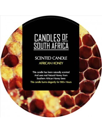 South African Honey Candle Label