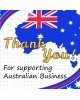 Thank You for supporting Australian business Label