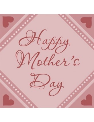 Happy Mothers Day Square Label