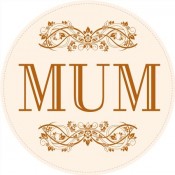 MUM Circular Label