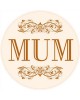 MUM Circular Label