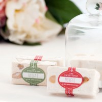 The Sweet Shop Nougat Special Shape Label