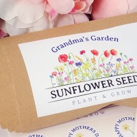 Seed packet colour labels